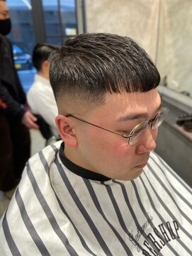 エフエム 明大前(FM) バーバー　刈り上げショート/メンズ/フェードカット