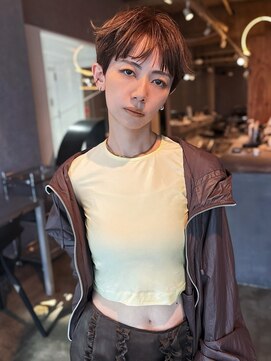 イトシテ マッシュショート×アッシュブラウン【本多身和子】