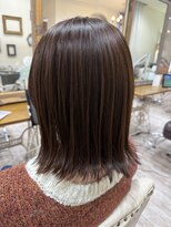 ラボヌールヘアーノーブル 新越谷店(La Bonheur hair noble)&nbsp;極上髪質改善/切りっぱなしボブ【美髪】【イメチェン】