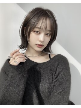 ヴェイン 渋谷(vain) 短めボブとレイヤーの相性◎グレージュレイヤーボブ