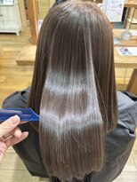 レジェ(LEGE) 髪質改善トリートメント×セミロングヘアー/サラ