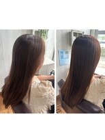 コルテ 倉敷西坂店(CoRte.)&nbsp;【before/after】大人女性のための上質ストレートヘア/髪質改善