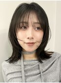 大人可愛いレイヤーボブ