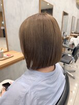 カノエ 防府田島店(canoe)&nbsp;オリーブグレージュ/前下がりボブ