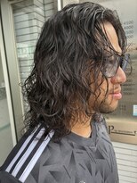 ドロップ&nbsp;ロングパーマ