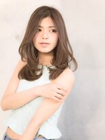 マルジュ(Marge) 【hair make Marge】ゆるワンカール×アッシュベージュ