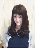 キュートアシメバング