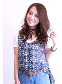 【Charme】 大人可愛い ナチュラルハイライト やわらかロング