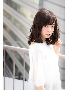 ヘアーアートシフォン 池袋西口店(Hair art chiffon) 簡単スタイリングで伸ばしかけラブクラシカルなふわミディ