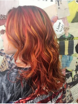 トロニー(TLONY) カラーバター ハイライト ファイヤーパターン