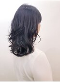 トップふんわりアレンジしやすい大人セミロング