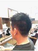 ワイルドアップバングのアシメツーブロック☆