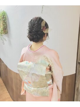 サロンド クラフト(salon de craft) 訪問着お着付け＋ヘアセット