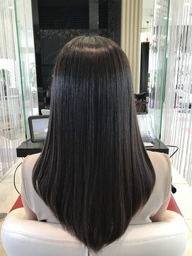アース 前橋店(HAIR&MAKE EARTH) 艶感アップ　ストレート
