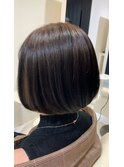 おさまるボブスタイル