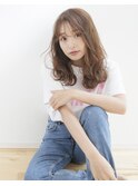 柔らかシースルーバングスタイル