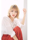ケアブリーチ×アディクシーカラーで愛されカラーに☆