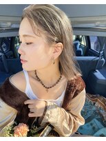 エルジン ヘアドレッサー ショップ(ELGIN HAIR DRESSER SHOP)&nbsp;【saya】ホワイトベージュ