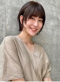 ナチュラルショートボブ