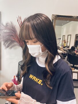 ガレリアエレガンテ 西尾店(GALLARIAElegante) 前髪&イヤリングカラー