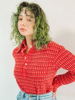 ベンジー 学芸大学店(benji)&nbsp;外国人風カーリーパーマ/ダメージ最小ケアパーマ/大人可愛い/里