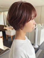 トップヘアー ミカワアンジョウ 安城(TOPHAIR MIKAWA ANJO)&nbsp;王道マッシュショート/ニュアンスカラー/ベビーピンク