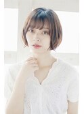 ニュアンスカールのキュートショート◎30代40代50代60代