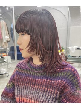 ヘン(hen) 【南船場hen】マッシュウルフ レイヤーカット