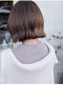 切りっぱなしボブ