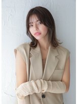 リーフ 王寺店(LEAF≠)&nbsp;大人かわいい20代30代40代インナーカラー小顔レイヤーボブ