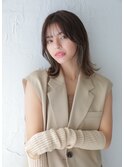 大人かわいい20代30代40代インナーカラー小顔レイヤーボブ