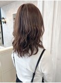 福山市美容室BBQ人気 秋ヘアゆるっとクシャっとデジタルパーマ