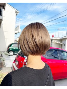 リノ 辻堂(lino) 透明感のある大人カラー