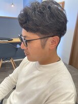ブルーマリヌ(blue marine) メンズ2ブロックパーマ