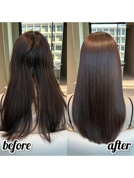 ルミス 銀座(Lumis) ストレートスタイル/艶髪/髪質改善/縮毛矯正/20代30代40代50代