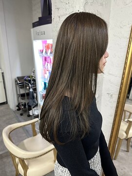 リア(riah) 透明感カラー/ダブルカラー/ミルクティーアッシュベージュ