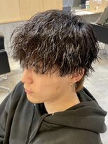 ニアウ 伊勢崎連取店(Niau)&nbsp;波巻きスパイラルパーマツイストスパイラルパーマ緩めマッシュ