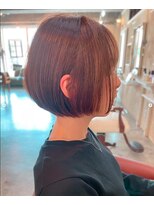 アトリエ エス atelier es HAIRDESIGN&nbsp;丸みボブ/コロンとボブ/ワンカールボブ/20代30代40代50代/小顔