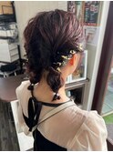 大人可愛いお呼ばれスタイル☆ツインテールアレンジ