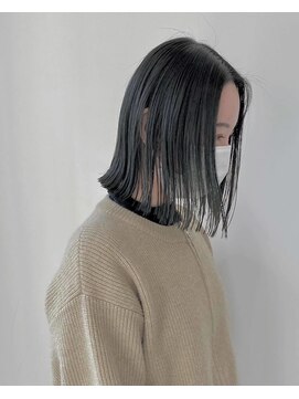 ゴーズゴードットビー 吉祥寺(go s go .b) 切りっぱなし/ぷつっと/ボブ/ぱつっとボブ/髪質改善/縮毛矯正