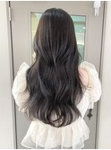 色気韓国レイヤーロンググレージュ【横浜】