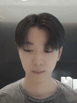 アルム オモテサンドウ(ALLM omotesando) 韓国ヘア コンマヘア 髪質改善ストレート ダウンパーマ メンズ