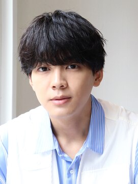 ネイビー(NAVY) 大人のシースルーマッシュ