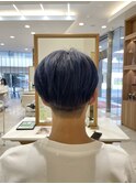 ブルーシルバーカラー