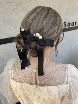 スーリール 高城店(Sourire) ヘアアレンジ/sourire高城店/お呼ばれヘア