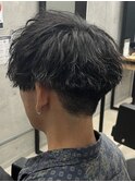 スパイキーショート/ジェットモヒカン/ショートバング/men's