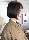 ミニボブ【福岡 デジタルパーマ 髪質改善】