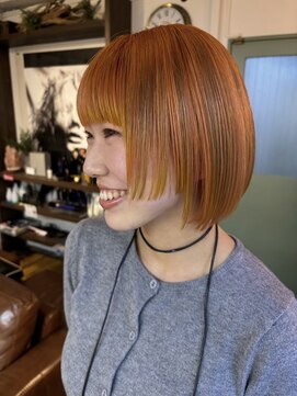 コレット ヘアー 大通(Colette hair) BOB × orange
