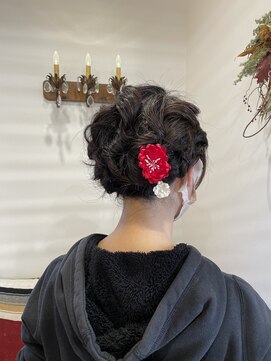 ヘアーロッジ(HAIR ROJJ) 卒業式ヘアアレンジ