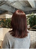 レッドブラウンカラー